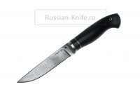 Нож Грибник, травление клинка (сталь D-2) Крутов В.