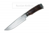 Нож Медведь (сталь М390), карельская береза, А.Жбанов