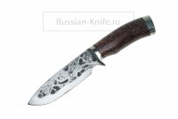 Нож Бобр (сталь 9ХС), А.Жбанов