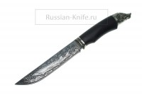 Нож "Осетр" (сталь ХВ5), рукоять- граб, голова осетра