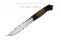 - Нож Засапожный (сталь 110Х18МШД), береста