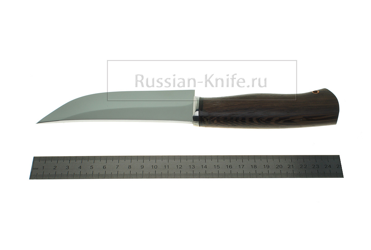 Нож Король-2 (сталь 65Х13), сквозной монтаж, венге