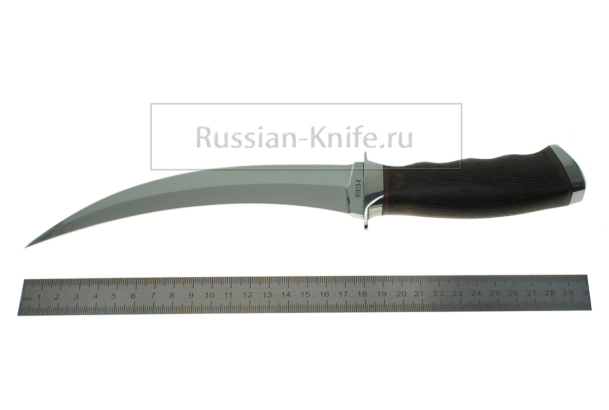 - Нож Жокей-1 (сталь 95Х18) граб