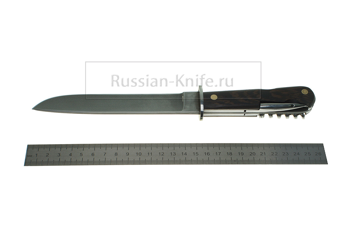 - Нож Егерьский-B (ОКОПНИК) (сталь ХВ5), венге