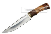 - Нож Медведь (сталь 95Х18), береста