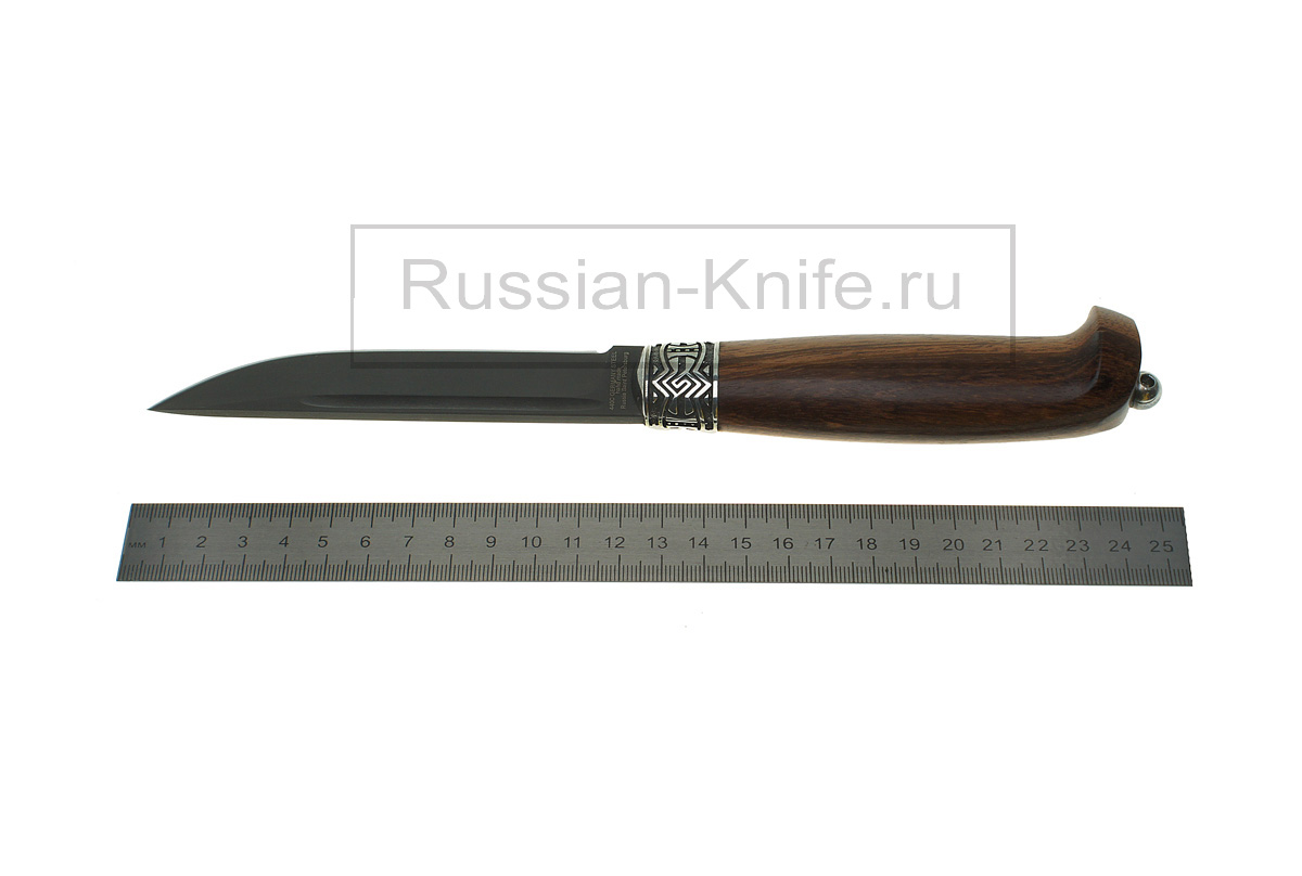 - Нож Финн (сталь 440С), рукоять тайгервуд