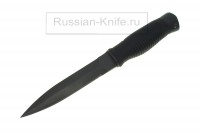 Нож Кобра (сталь 70Х16МФС), резина, хром, Мелита-К