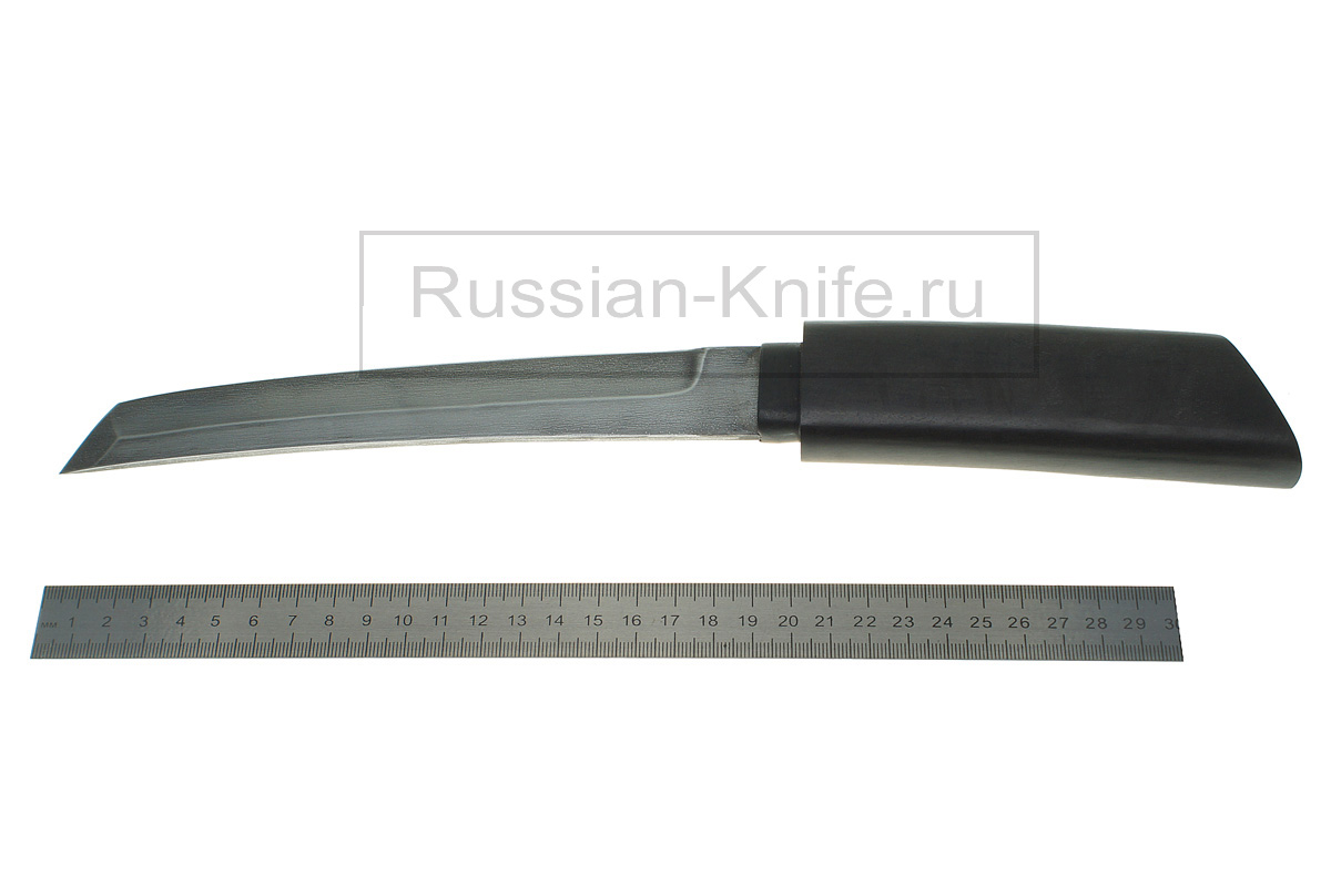 Нож Самурай (сталь ХВ5) деревянные ножны