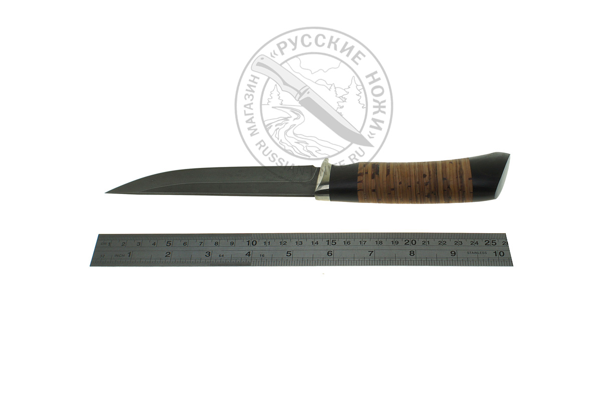Нож Лань (сталь ХВ5), береста
