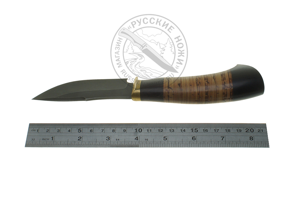 - Нож Загор-1 (сталь ХВ5), береста
