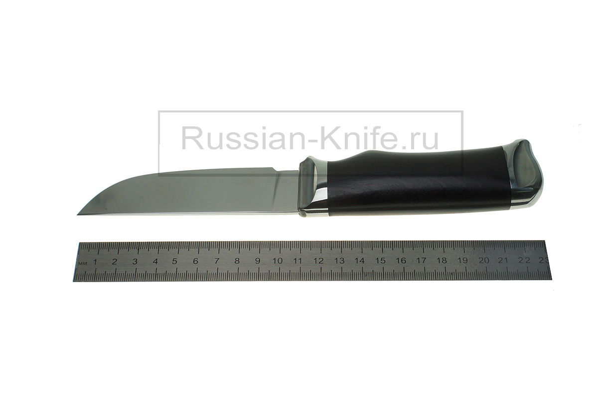 - Нож "Кедр" (порошковая сталь Uddeholm ELMAX), граб