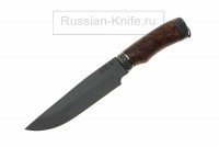 - Нож Медведь (сталь S290), карельская береза, А. Жбанов