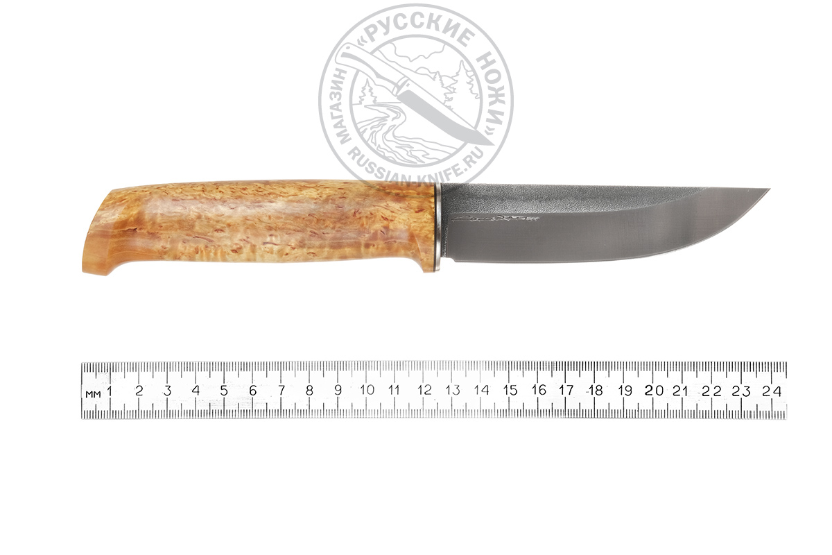 - Нож "Лиман" (сталь K-110 ), Сандер А.И., рукоять - стаб. карелка