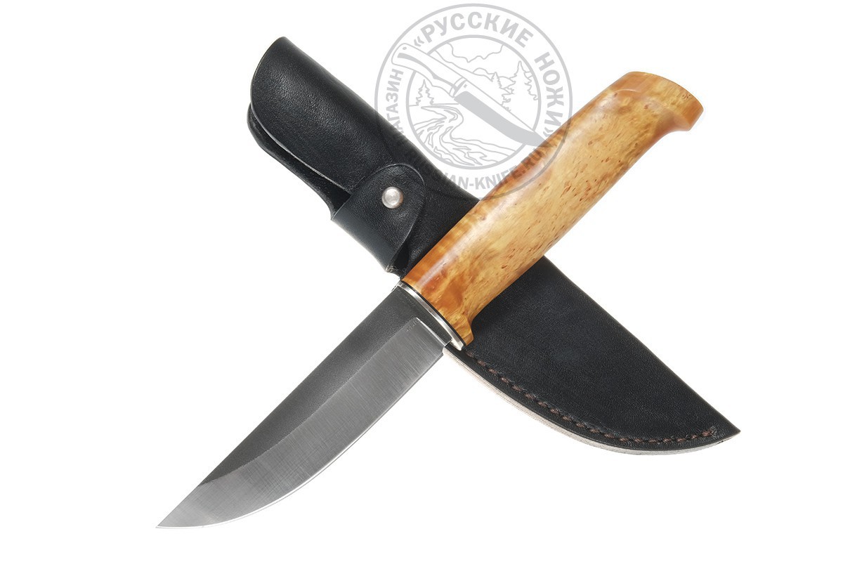 - Нож "Лиман" (сталь K-110 ), Сандер А.И., рукоять - стаб. карелка
