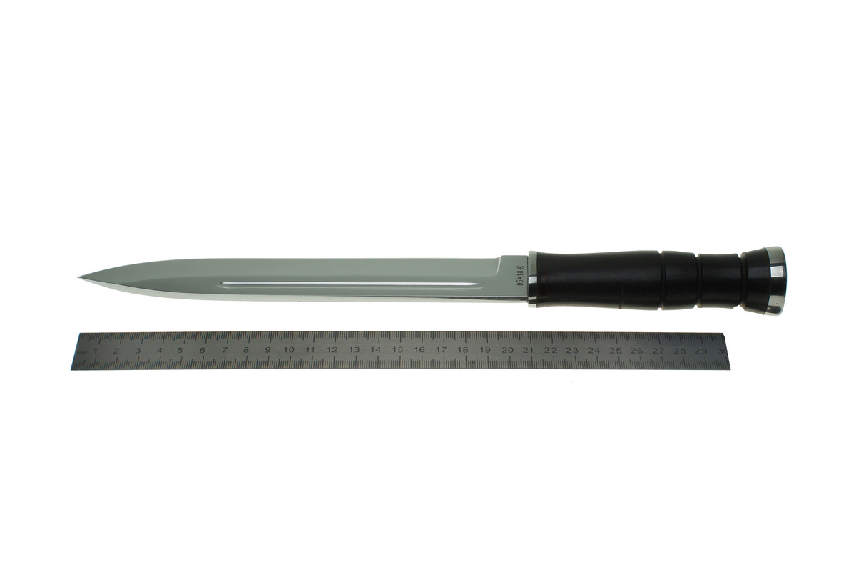 - Нож Горец-1 (сталь 95Х18), граб