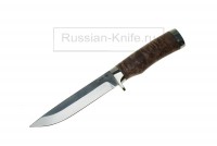 Нож Соболь (сталь М390) рукоять - карельская береза