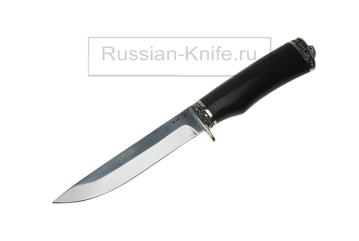 - Нож Соболь (сталь М390) рукоять - граб