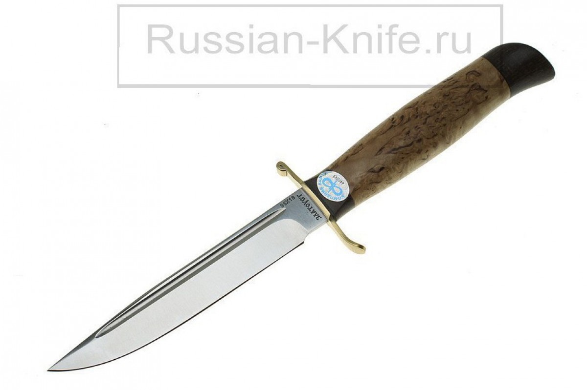 Нож "Финка - 2 Вача", (сталь 95Х18), карельская береза, компания АИР