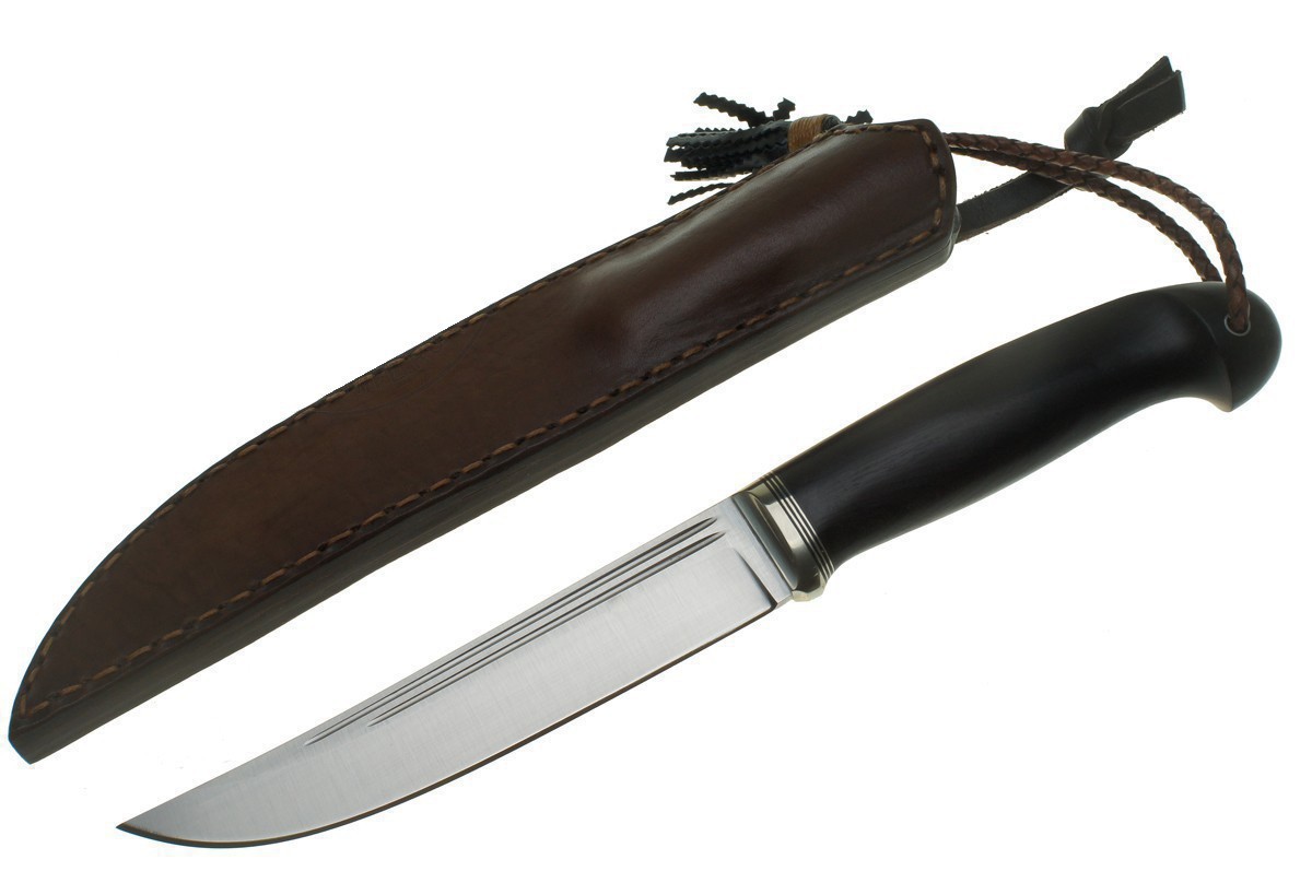 Фотография, картинка, Нож Засапожный, (сталь Х12МФ) Сандер А.И., рукоять - граб