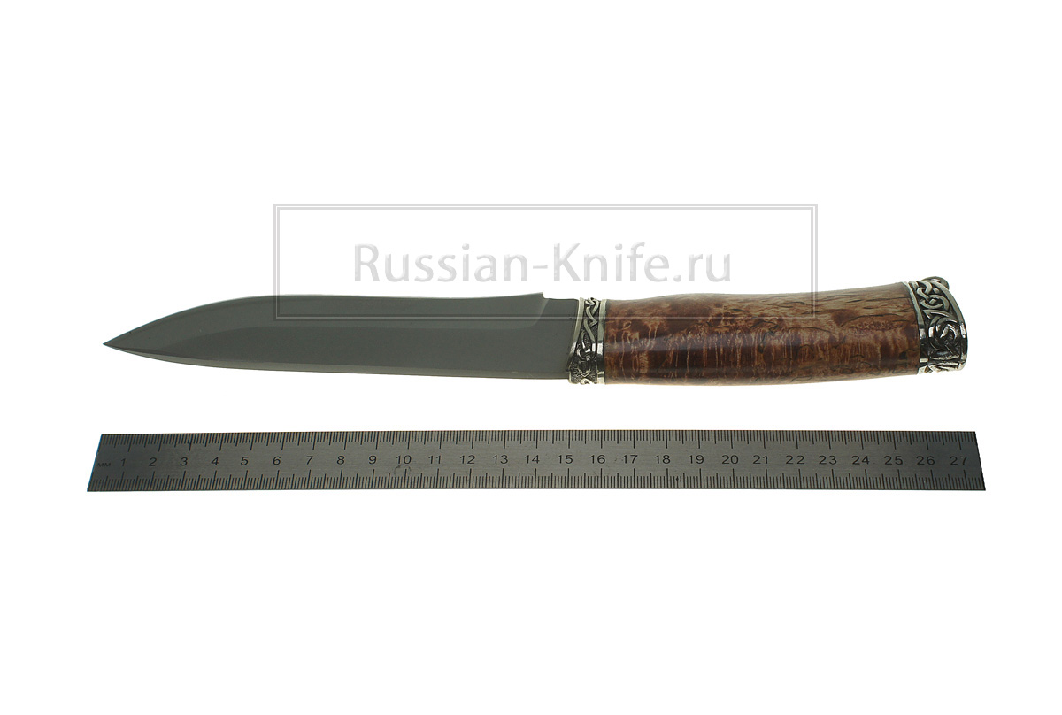 Нож "Беркут" (сталь S290), А. Жбанов, карелка