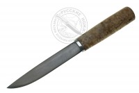 Нож Якутский (сталь Х12МФ), карельская береза