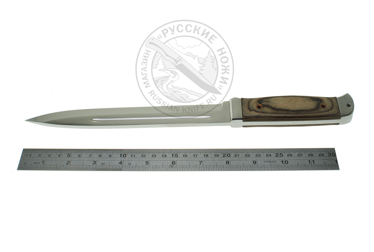 Нож Горец-1 (сталь 65Х13) ц.м., бакелит. фанера