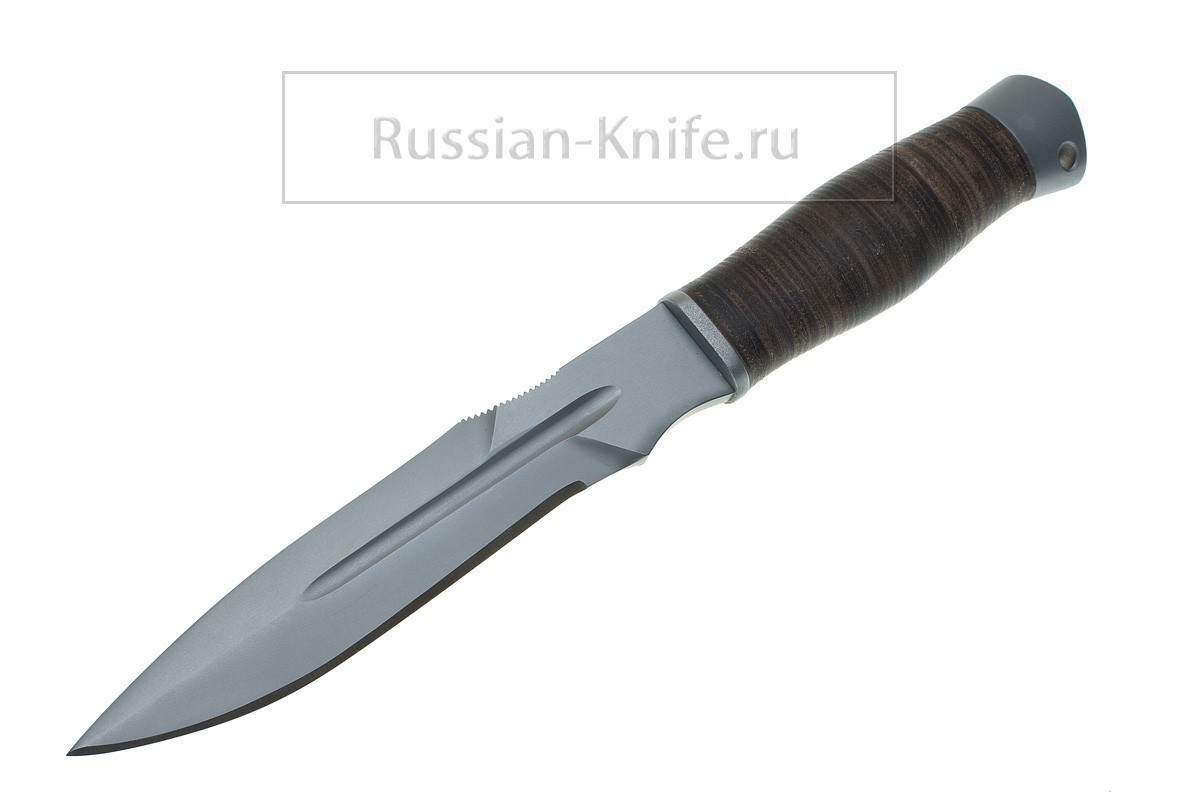 Нож Кайман-1 (сталь 70Х16МФС) кожа, Мелита-К
