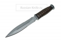 Нож Шайтан (сталь 70Х16МФС), кожа