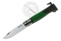 - Нож Opinel №12 Explore, #001899, (сталь Sandvik 12C27), зеленый