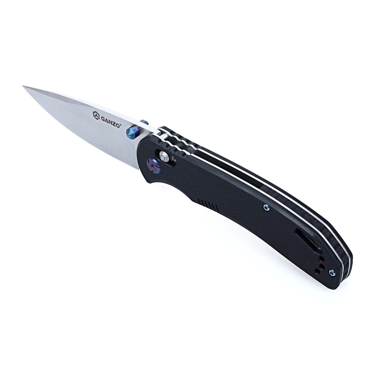 - Нож складной туристический Ganzo G7531-BK, черный