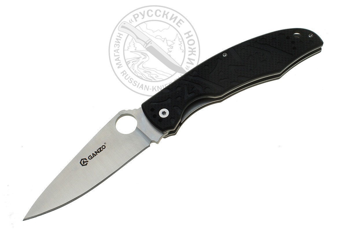 Фотография, картинка, - Нож складной туристический Ganzo G7321-BK, черный