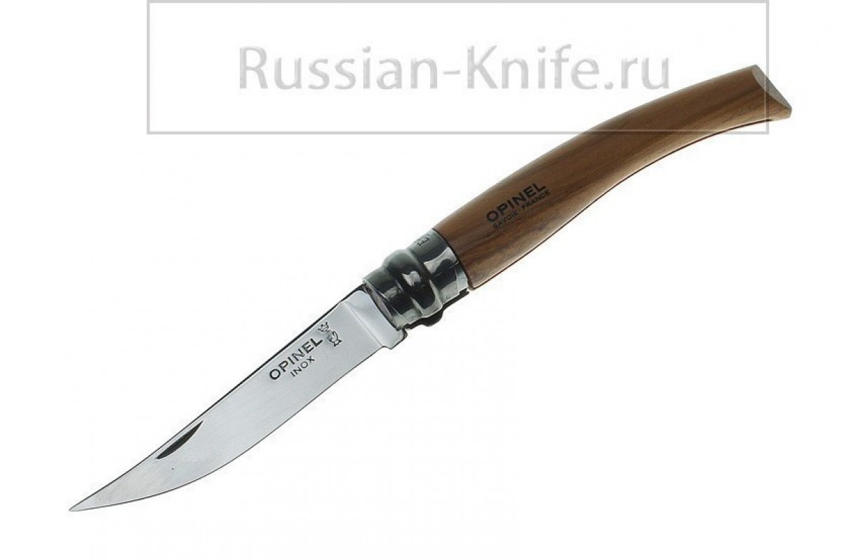 Фотография, картинка, Нож "OPINEL" №8, #001144, филейный Effile 8 Olivier, 80 мм