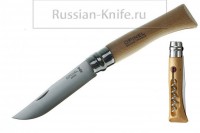 - Нож "OPINEL" №10, #001410, складной со штопором, клинок 100 мм