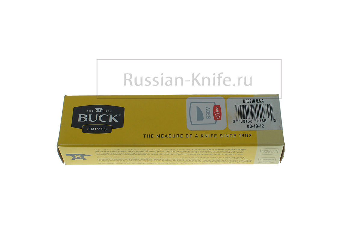 - Нож складной BUCK PARADIGM-AVID (0336 BKS-B)-сталь 13C26