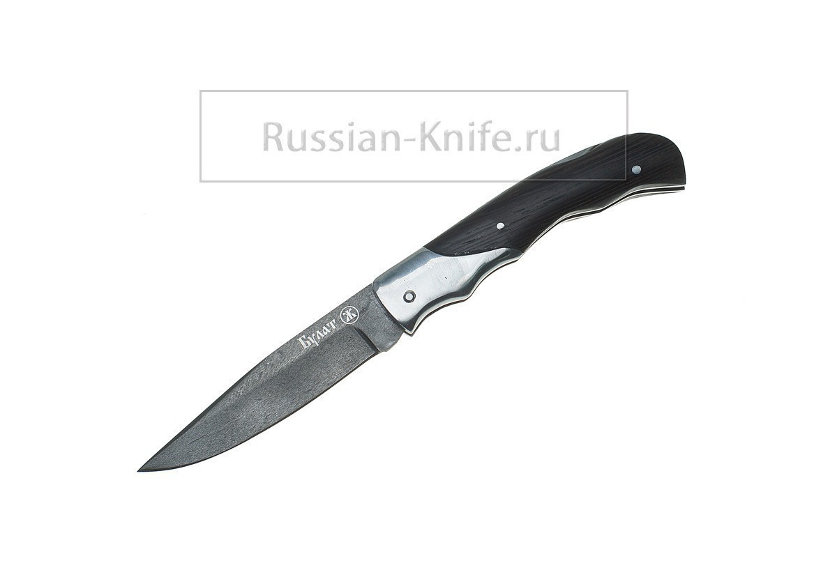 Нож складной Белка-М (булатная сталь), венге