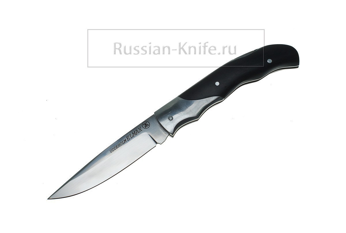 Фотография, картинка, - Нож складной Белка-Б (сталь Elmax), граб, А.Жбанов