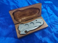 Нож складной Мангуст (сталь 70Х16МФС), Мелита-К в шкатулке