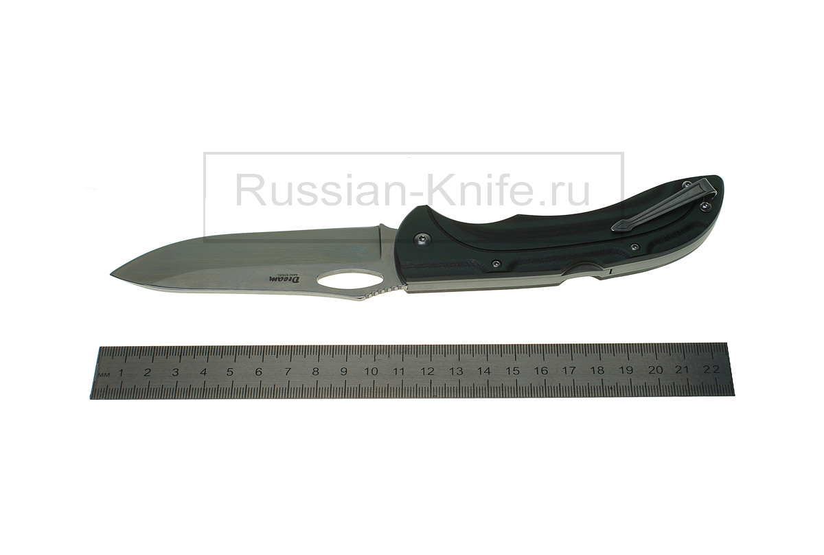 - Нож складной Dream 440C Polished (сталь440С), микарта