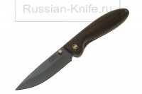 Нож складной Колонок (сталь Х12МФ) орех