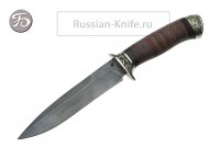 - Булатный  нож Пехотный-1, кожа