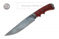 - Булатный  нож  "Медведь-5", рукоять - падук