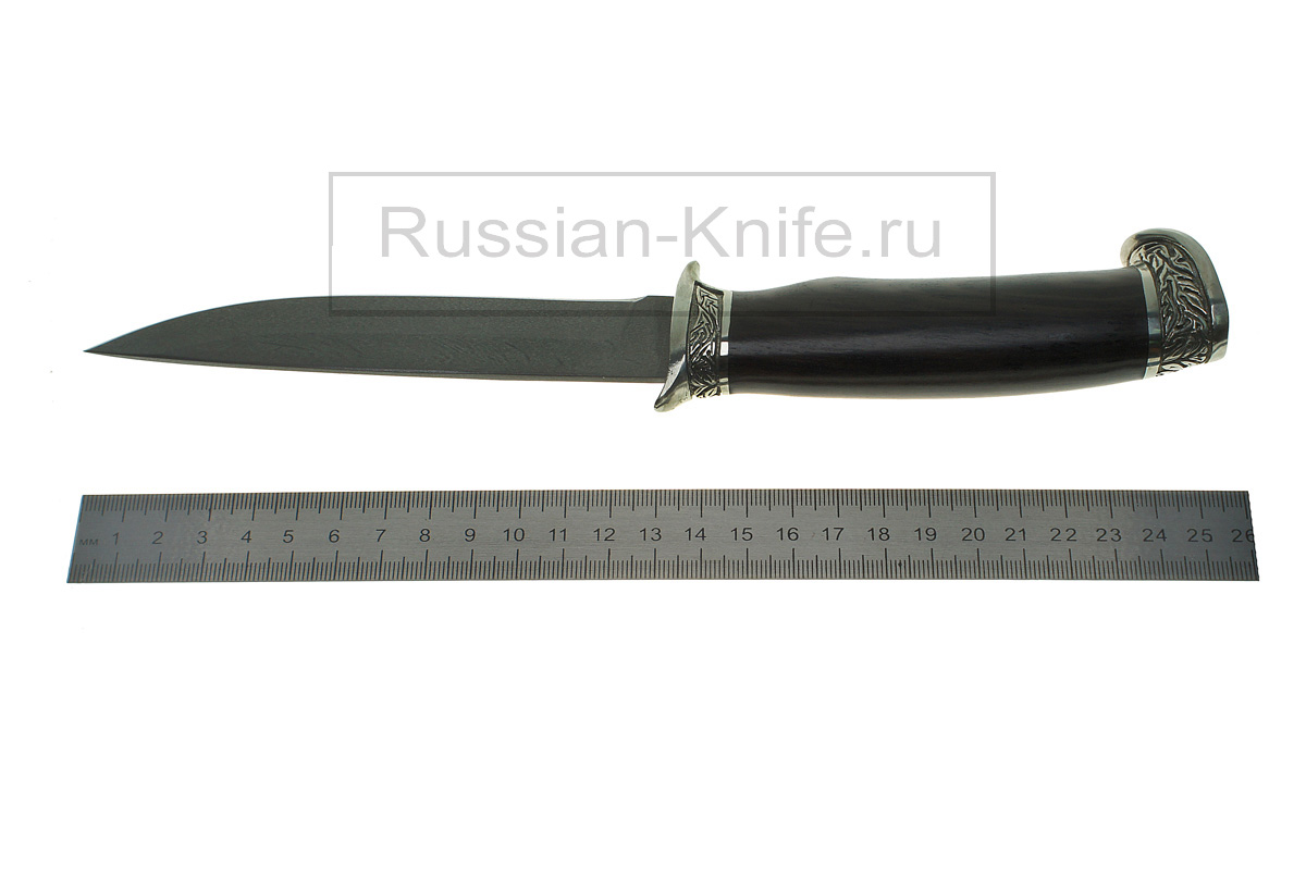 Нож Соболь (булат), граб, А.Жбанов