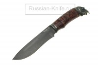 - Нож Беркут (сталь булат), карельская береза, А.Жбанов