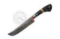 Нож "Пчак" #ДВ2620-ЭК (сталь У8), рукоять - граб, рог