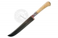Нож "Пчак" #ДВ1626-КБ (сталь У8), рукоять - карельская береза, гарда - олово
