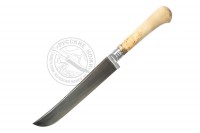 - Нож "Пчак" #ДВ1612-КБ (сталь У8), рукоять - карельская береза, гарда - олово