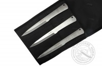 - Комплект спортивных  ножей Вятич (сталь 40Х13), 3 шт. в скатке