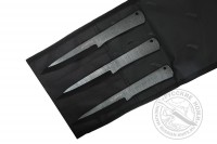 Комплект метательных ножей Вятич (сталь 30ХГСА), 3 шт. в скатке