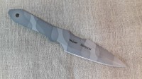 Спортивный нож Мангуст в кожаном чехле, камуфляж