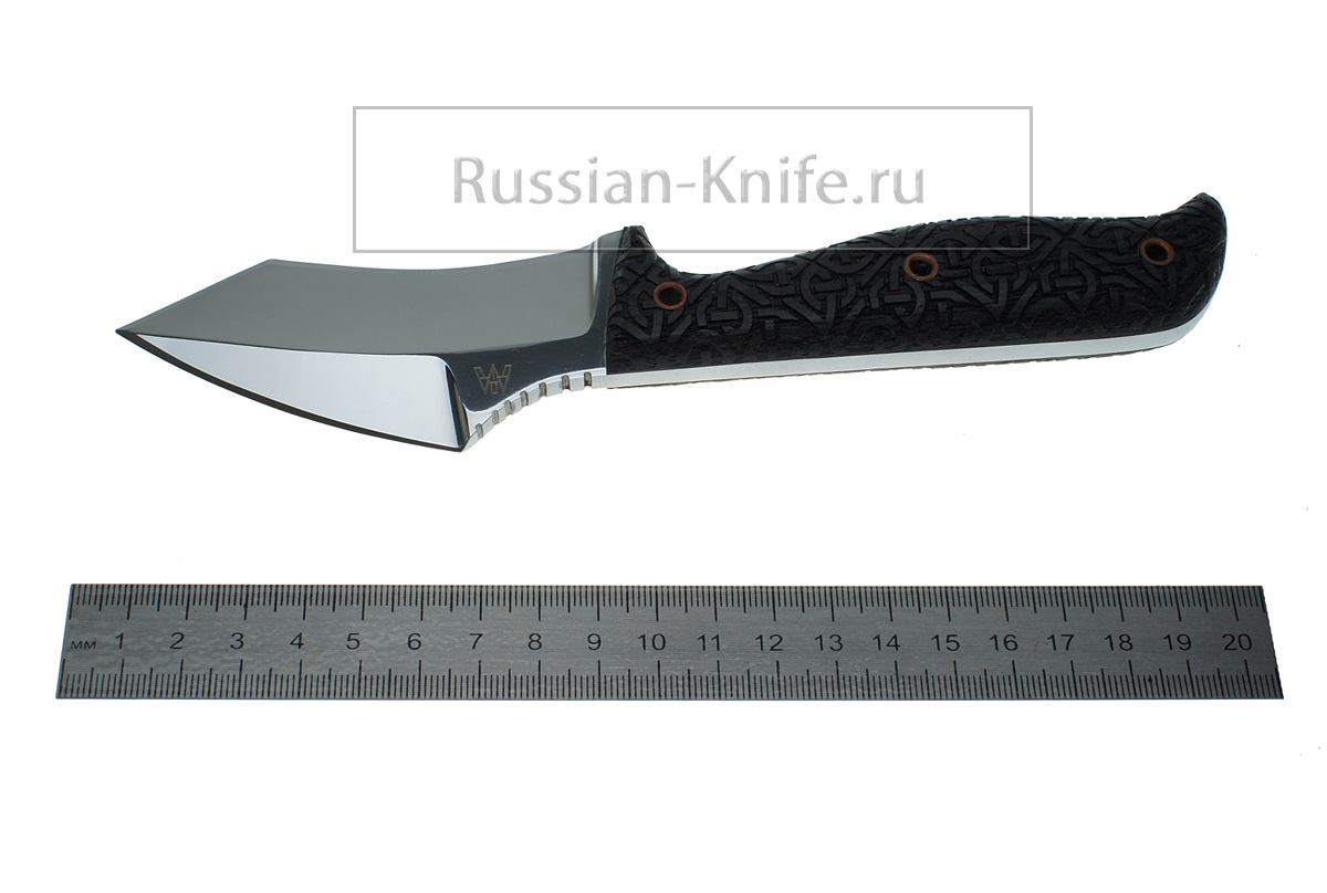 - Нож Дикобраз-1, (сталь 95Х18), Ким В.Л., длина - 90 мм